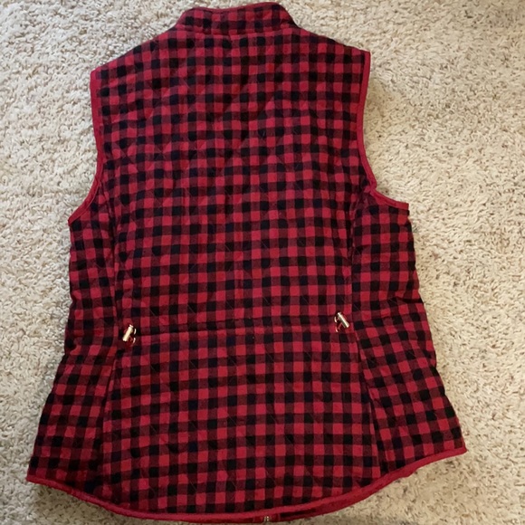 Buffalo Plaid Fashion Vest - Picture 4 of 4